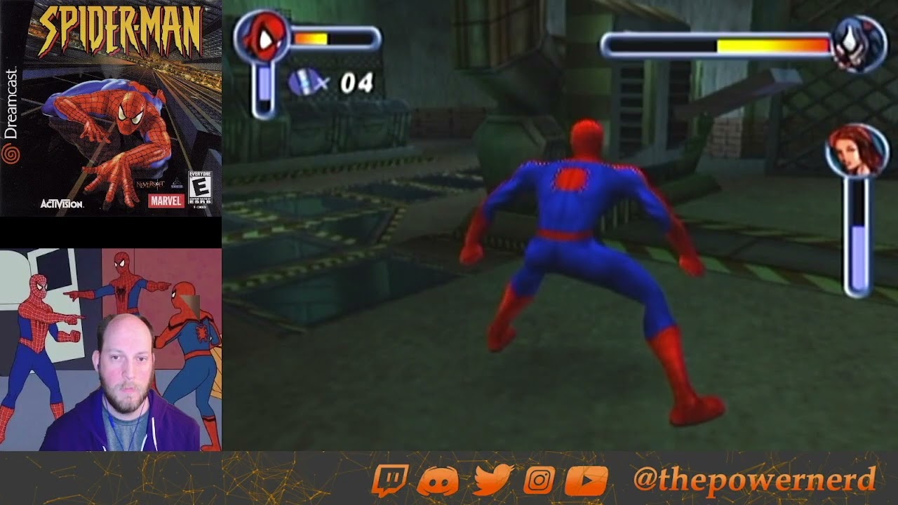 Spider-Man [Sega Dreamcast]- All Level Bosses Compilation