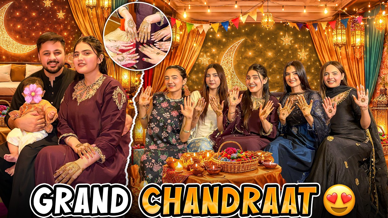 TOOFAN NY SARA DECOR TABAH KER DEA 😨|Anaviya & Behno Ki Mehndi Lagwai😍|Grand Chand Raat Celebration🌙