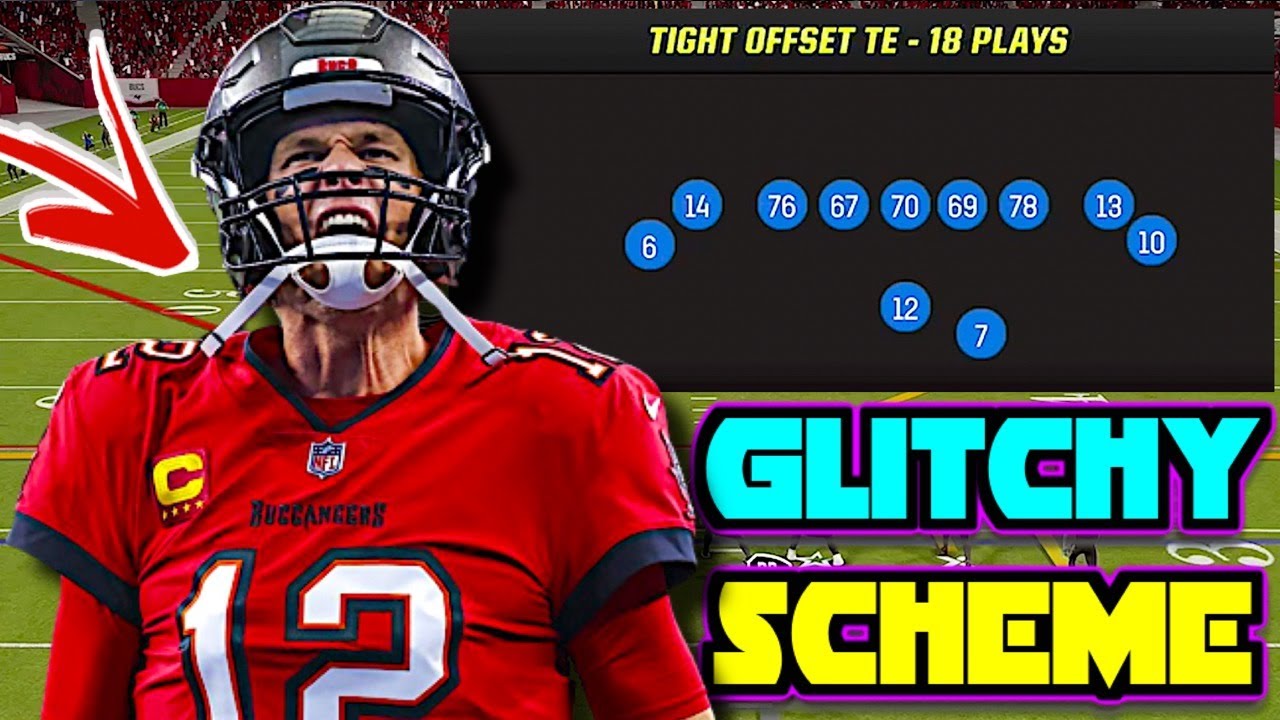 This GLITCHY Offense is the BEST!  Madden 23 Gun Tight Offset TE Offensive Scheme!