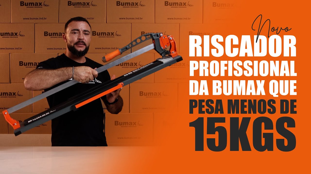 Bumax PRO 90: A Riscadeira Profissional Que Pesa Menos de 15kgs