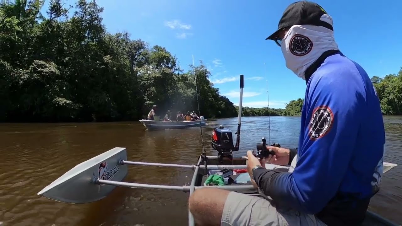 Pêche en Guyane  Faut pas venir pêcher à kourou ! Il y a pas de poissons.