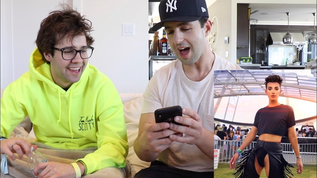 REACTING TO YOUTUBER COACHELLA OUTFITS WITH DAVID DOBRIK!
