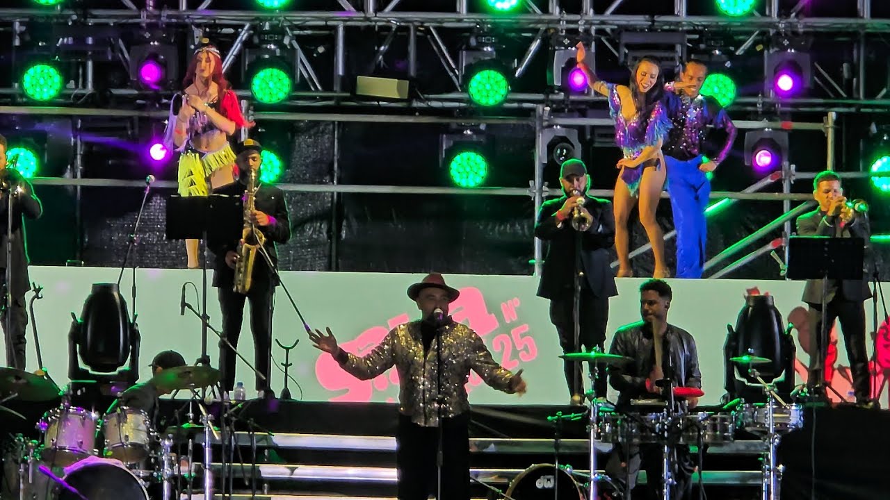 ALAIN PEREZ DESDE CUBA EN SALSA AL PARQUE BOGOTÁ COLOMBIA, BAILE, SABOR Y ALEGRÍA