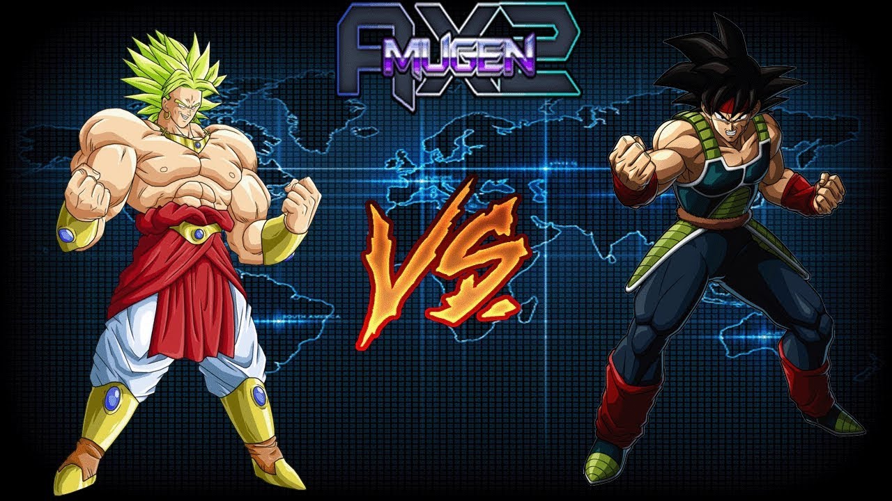 Mugen AX2 Broly VS Bardock