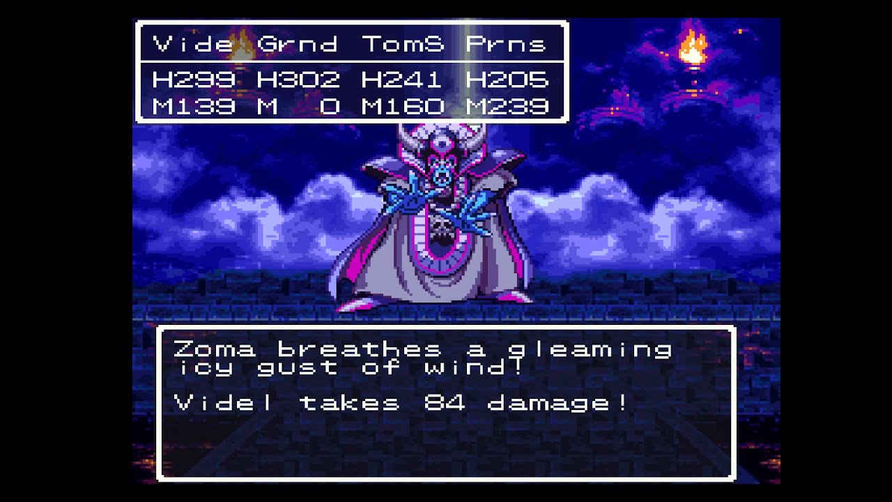 Dragon Quest III SFC/SNES Zoma and his Henchmen