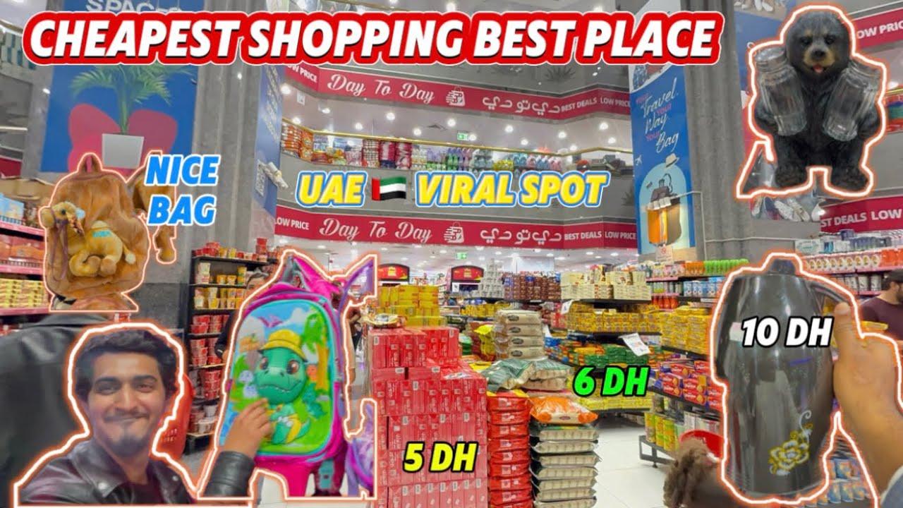 Day to day Cheapest shopping in Dubai | Abu Dhabi day to day Hamdan branch best shopping place UAE