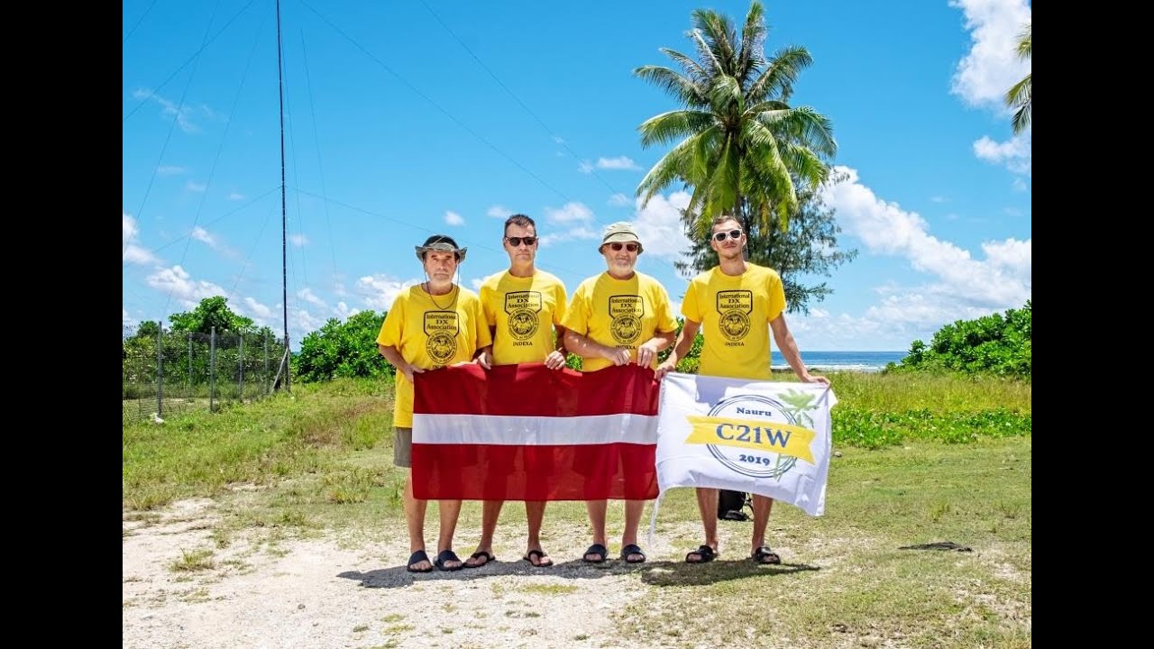 Amateur radio expedition T30L and C21WW movie - 2019