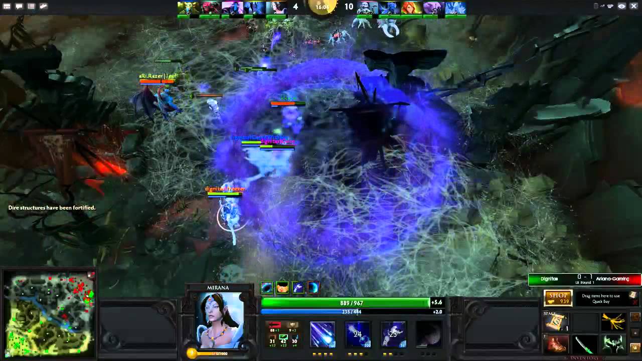 Team Dignitas vs Ariana-Gaming @ The Defence LB Round 1 Game 2 Full