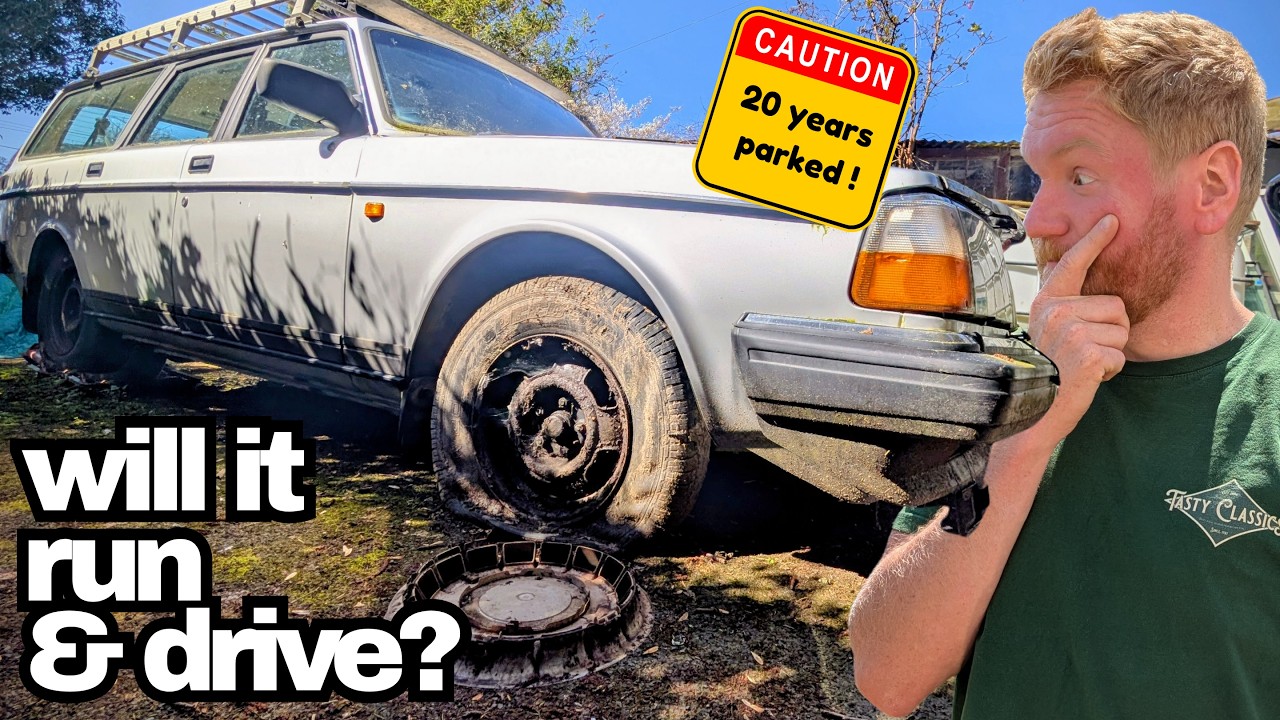 ABANDONED For 20 YEARS! Will This 1992 Volvo 240 RUN & DRIVE?