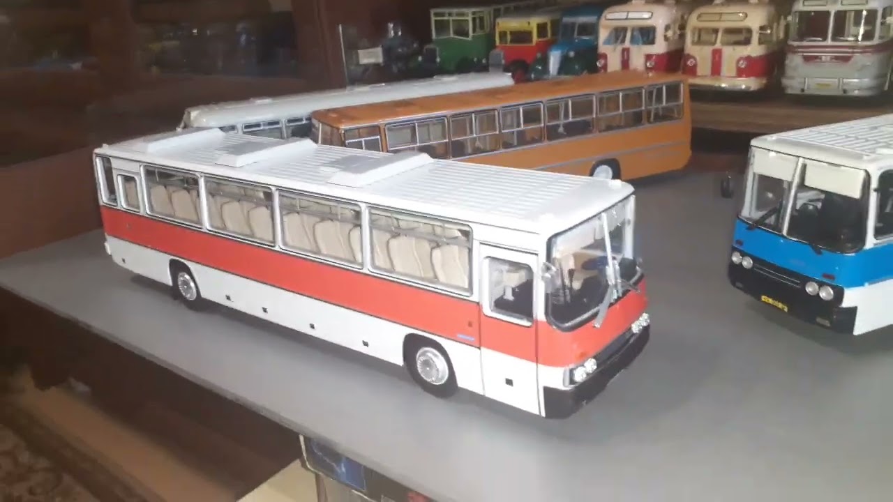 г  Плавск обзор моделей 1/43 икарус 556 250 256 260 280