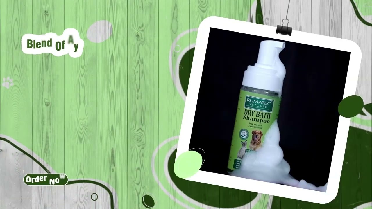 Dry Bath Shampoo | Love for Pets | Skin Care | Rumatec Vetcare | Veterinary products