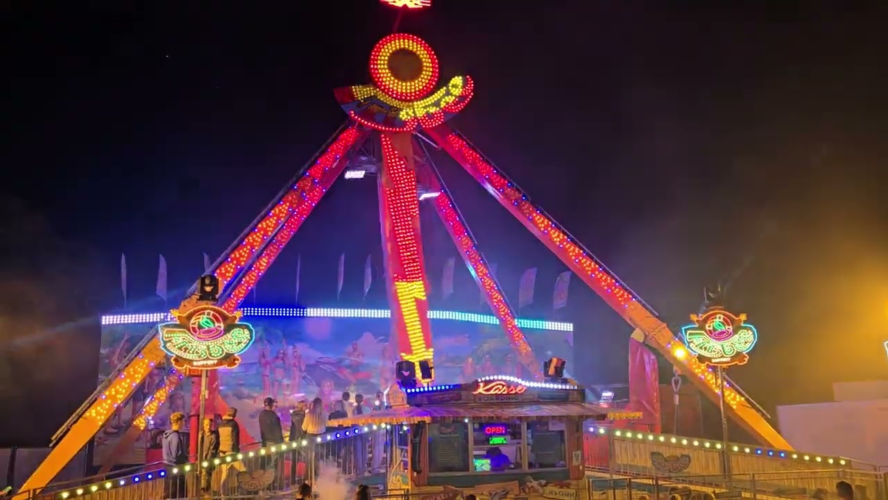 Frisbee Rupert auf der Gro&szlig;kirmes in Ibbenb&uuml;ren 2025