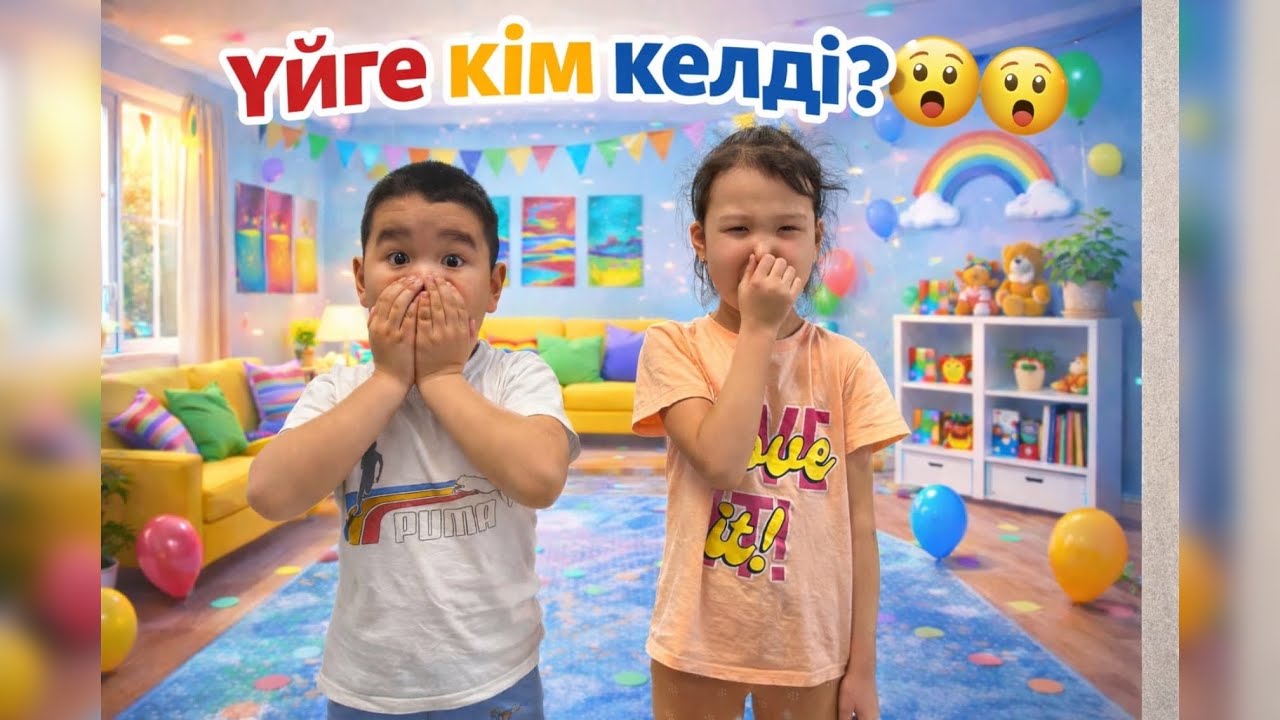 ҮЙГЕ КІМ КЕЛДІ?😱😱🤷🏻‍♀️