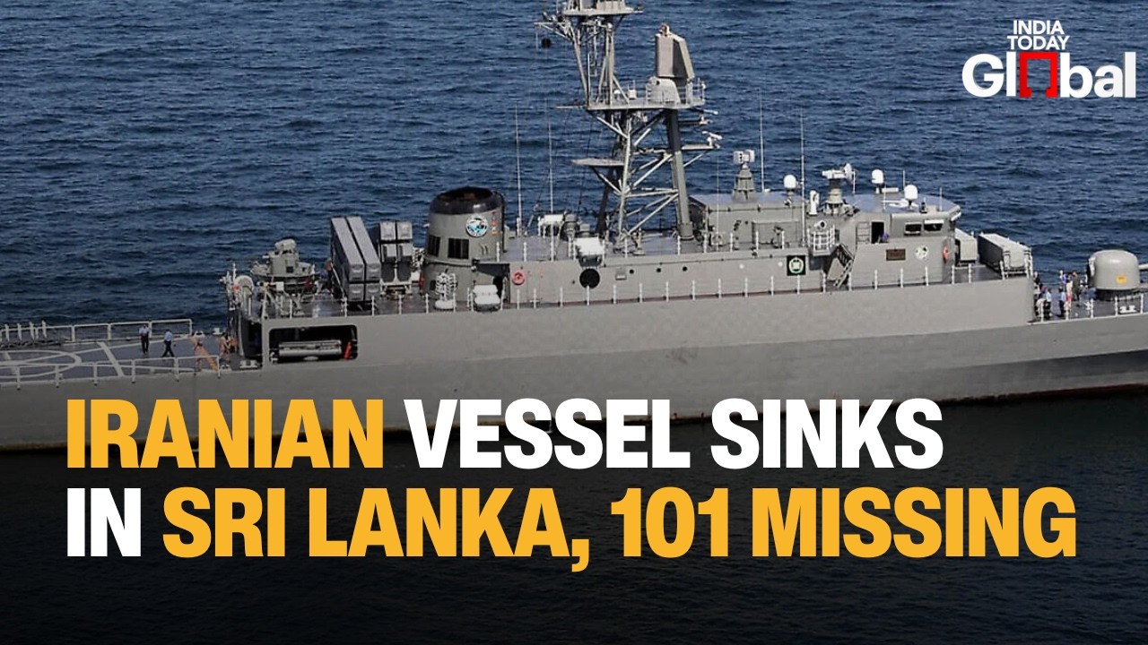 Submarine Attack Off Sri Lankan Coast On Iranian Military Vessel, 101 Missing As Iran's Ship Sinks