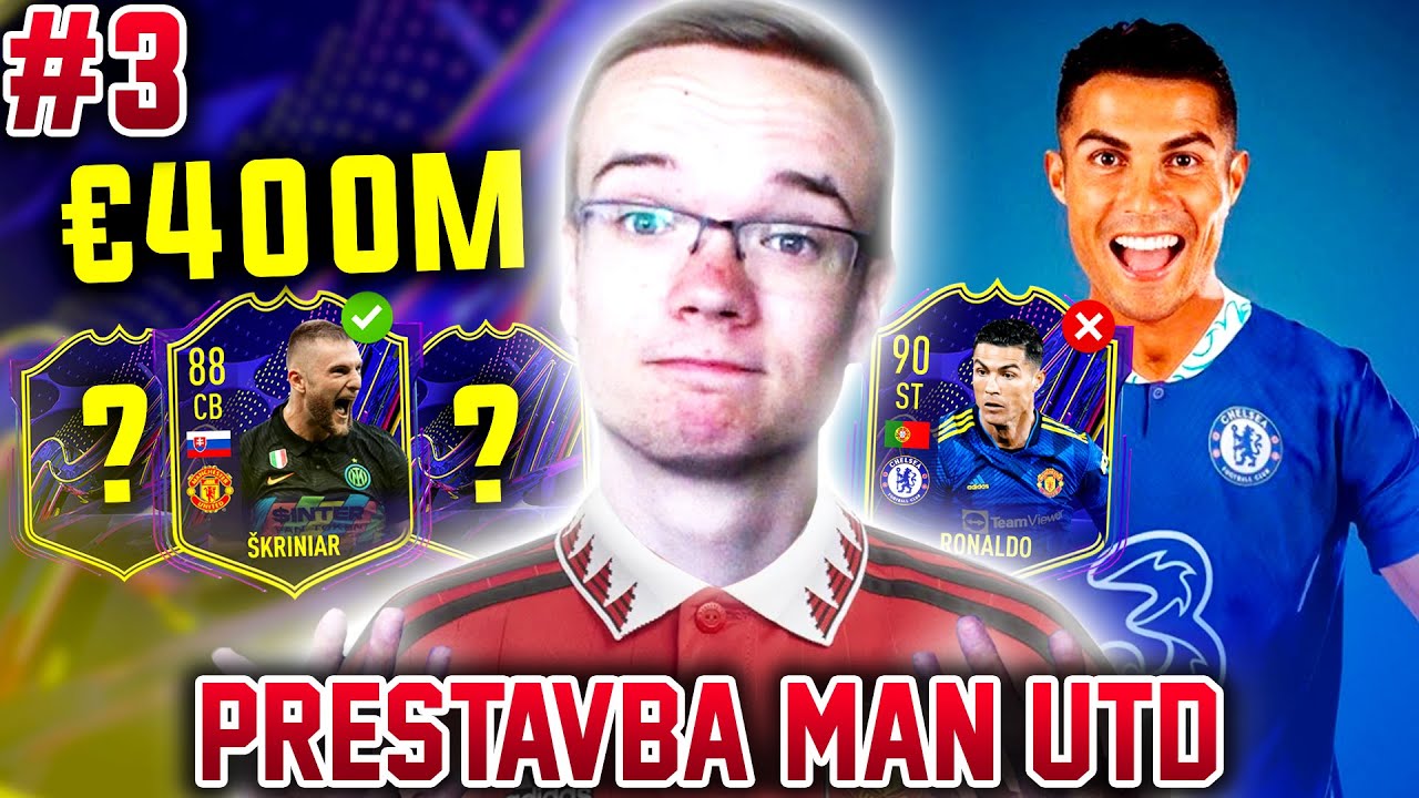 PREDAJ CR7 A POSILY ZA €400M! 🤑 PRESTAVBA MAN UTD #3