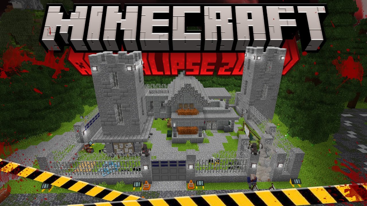 MELHOREI A BASE ANTI ZUMBIS PARA O NÍVEL APOCALIPSE! - MINECRAFT HARDCORE 07