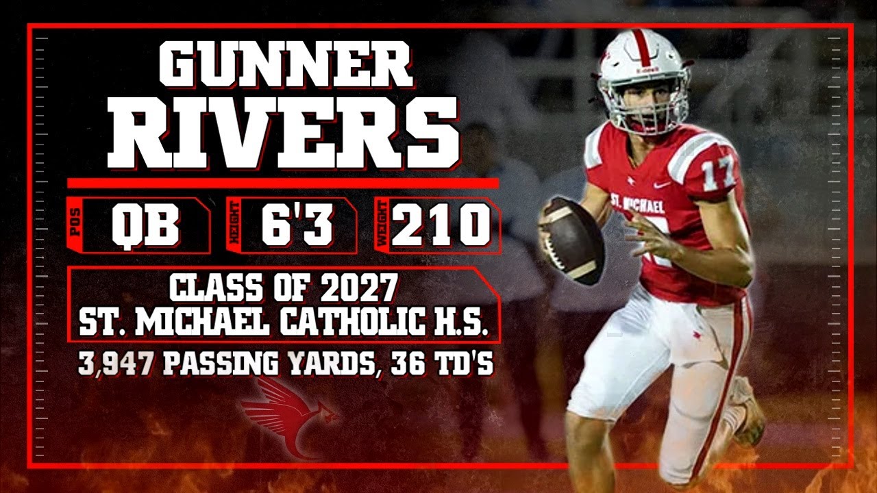 Gunner Rivers [QB] (Philip Rivers son) Sophomore Highlights