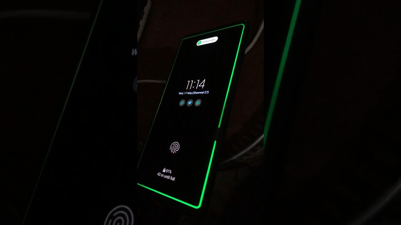 Edge lighting in#samsung #subscribe #formorevideos #viral #watch #videos #trending #iphone #challeng