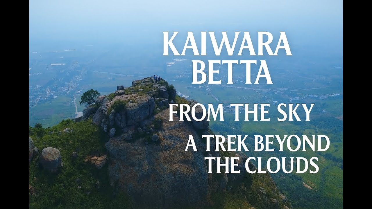 The Majestic Cliffs of Kaiwara Betta | Kaiwara Betta Trek | Drone View