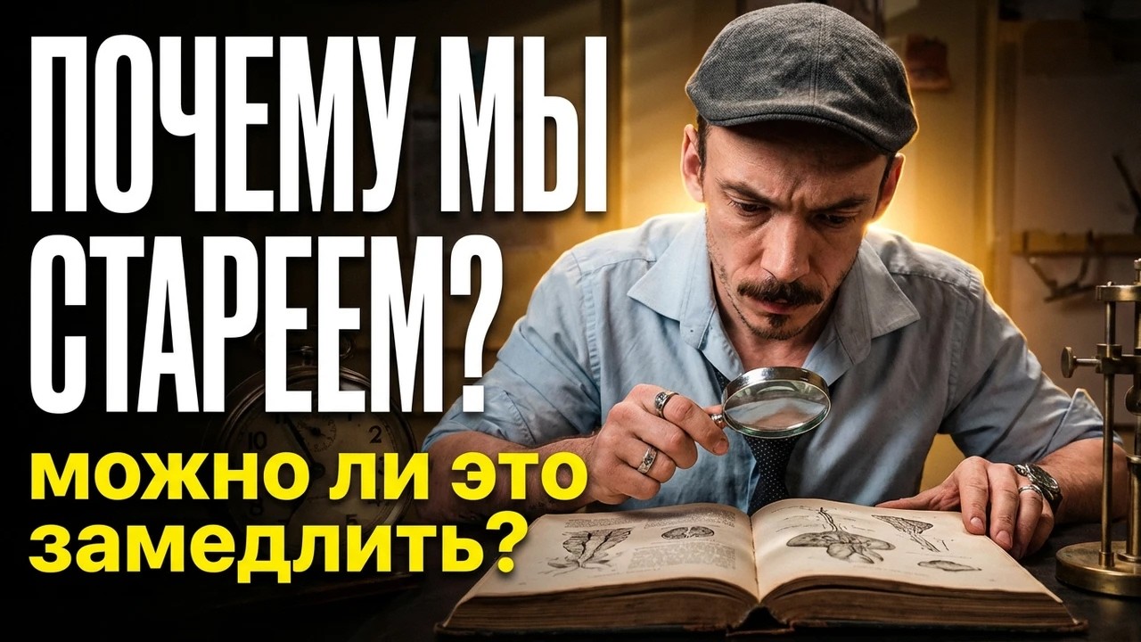 Почему мы стареем? Научный разбор: Как сохранить молодость?