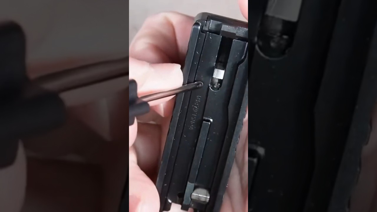 How to disassemble a Glock 9mm Slide for cleaning