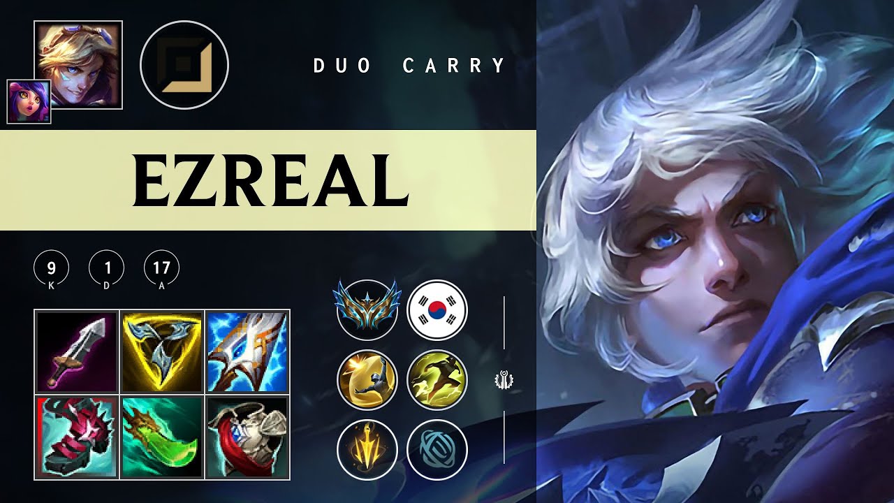 Ezreal ADC vs Yunara - KR Challenger Patch 25.23