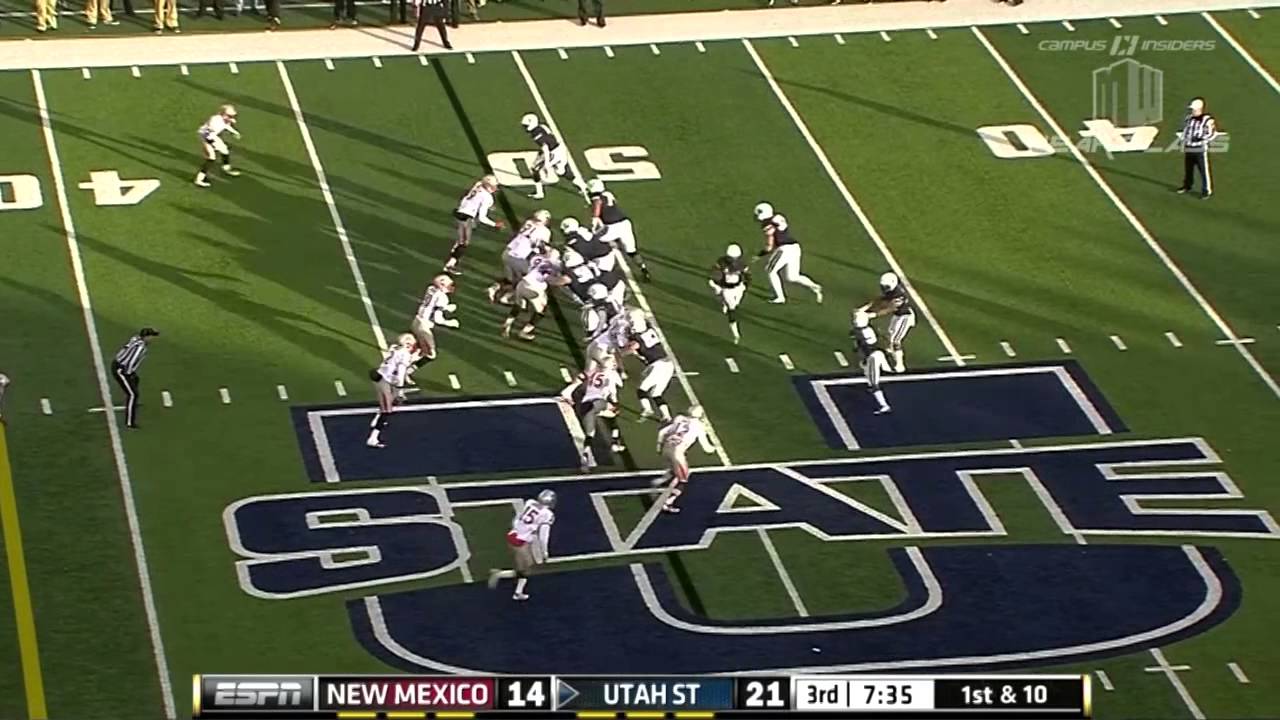 Mountain West Peak Plays: Utah State Runs All Over New Mexico | CampusInsiders