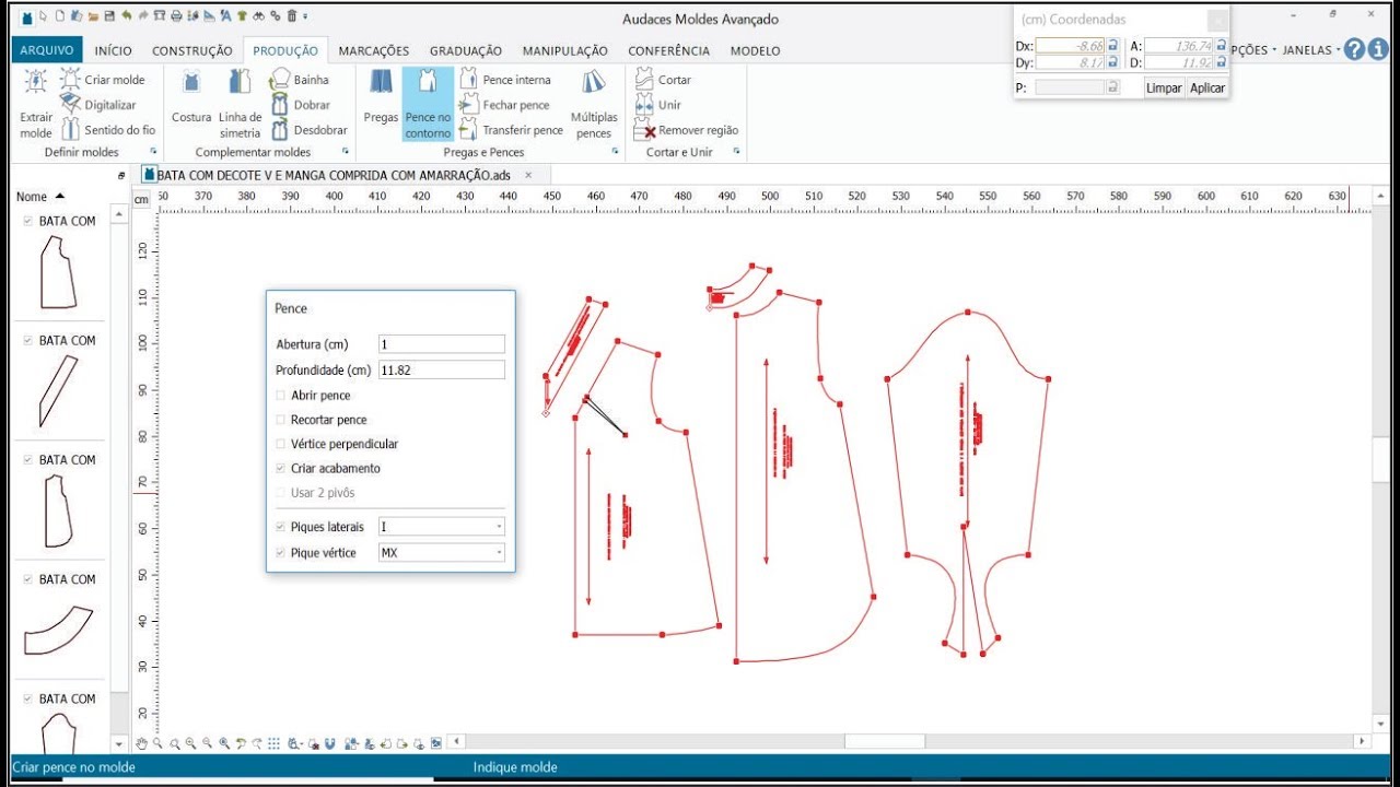 Criação e Desenvolvimento da modelagem utilizando Audaces 360 | #suahistóriacomAudaces
