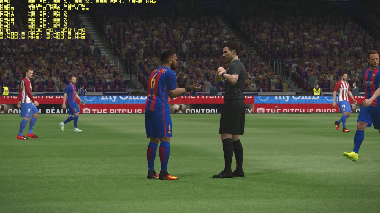 Pro Evolution Soccer 2017 PES 2017 GTX 960 & I5-4460 ULTRA SETTINGS