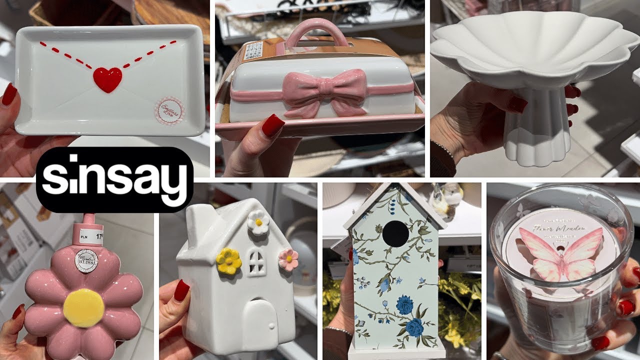 🌷 SINSAY Home Decor 🌸 Floral Finds for a Cozy Home