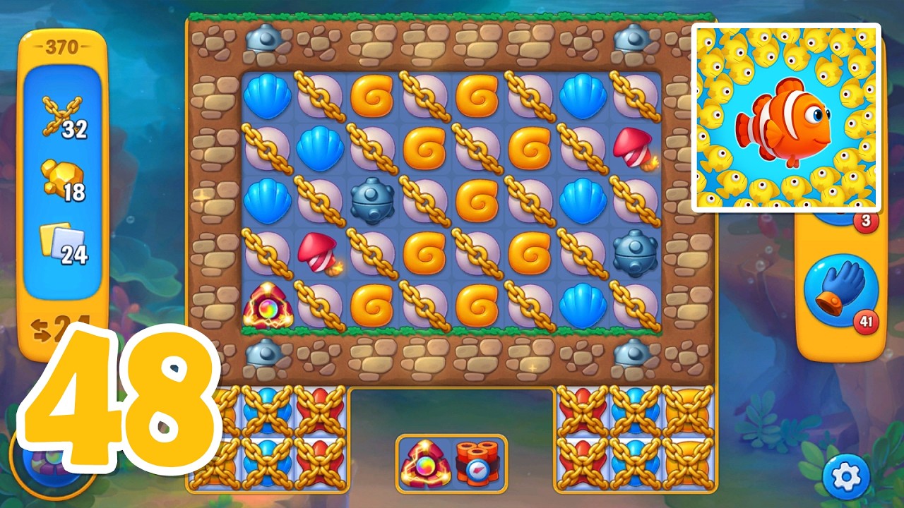 Fishdom - Gameplay Walkthrough Part 48 (Android, iOS)