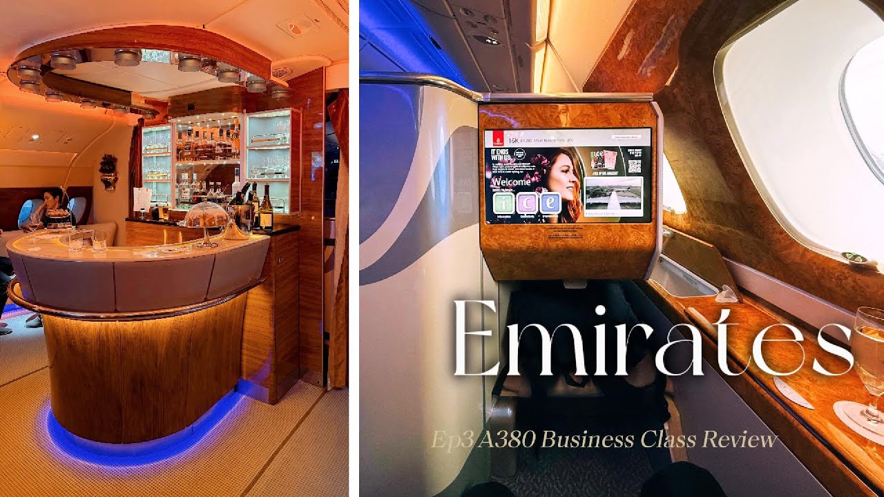 Emirates Business Class Review | Ep3 EK205 MXP-JFK