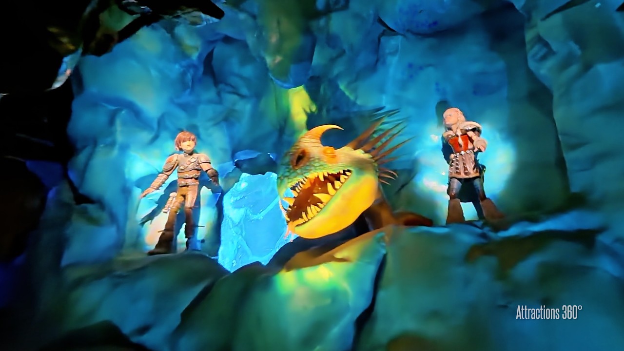 How to Train Your Dragon FLYING Dark Ride | Dragon Gliders at Motiongate 2026