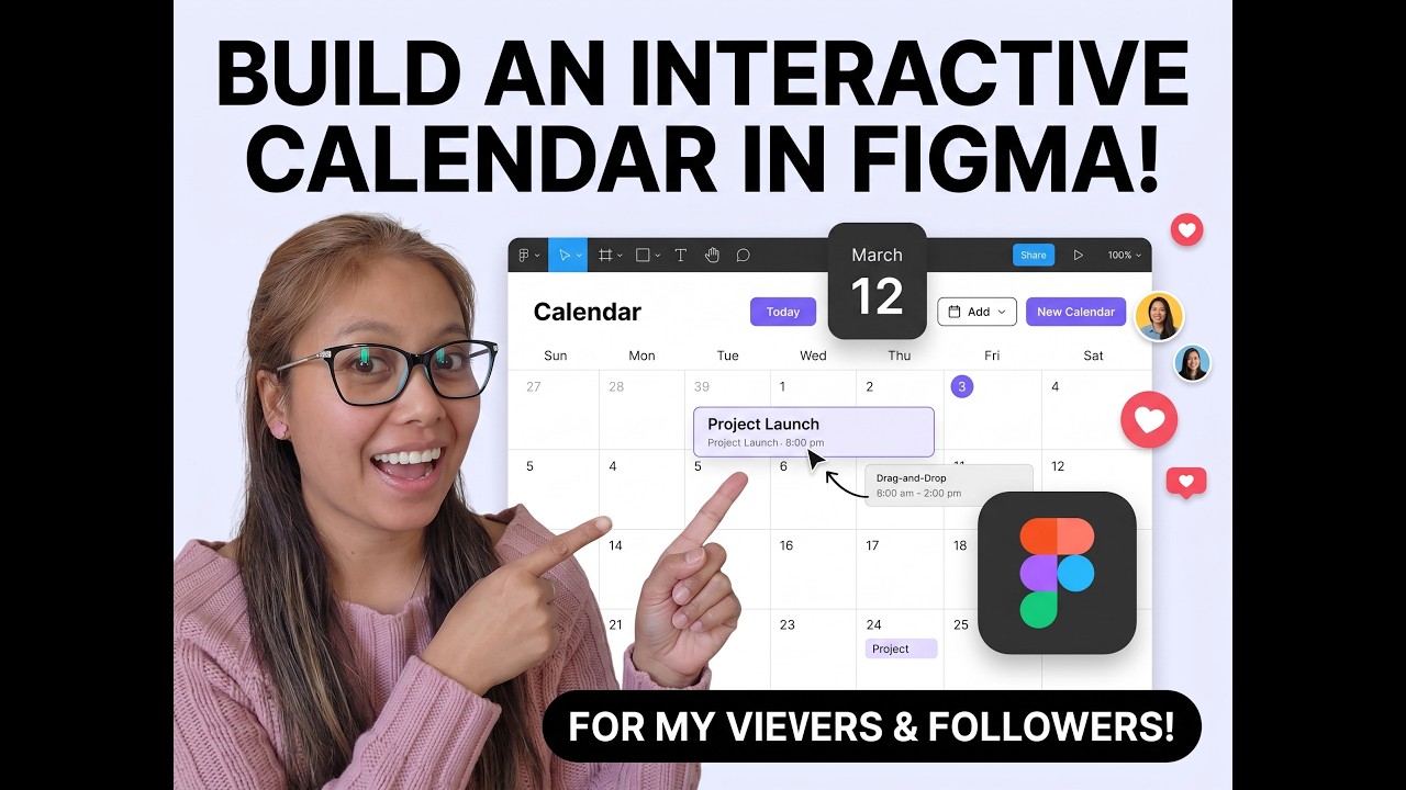 Creating a Calendar using FIGMA! HOW?