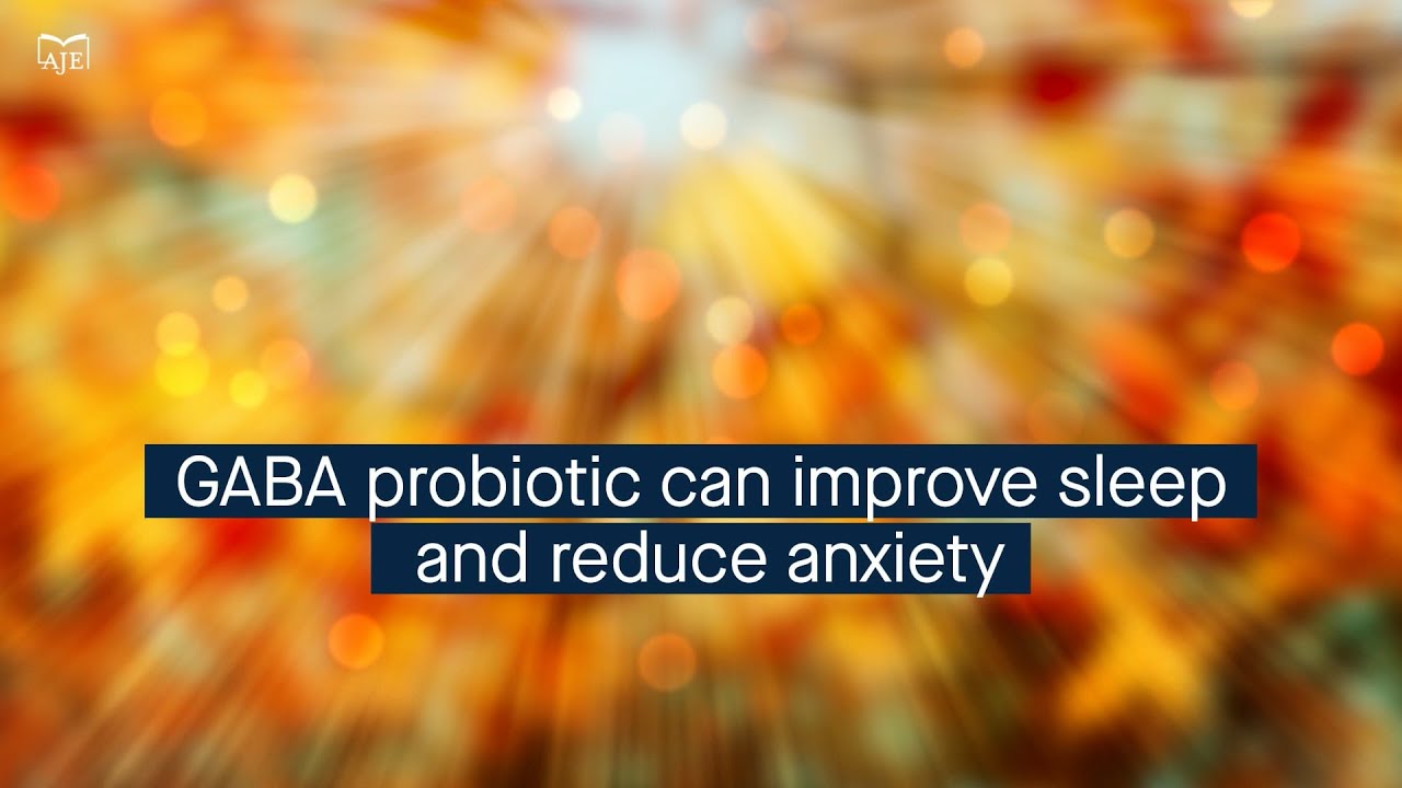 GABA-producing probiotic Lp815 improves sleep and reduces stress in adults
