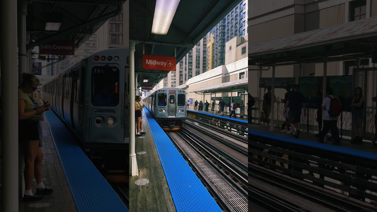 Chicago, The &lsquo; L &lsquo; / downtown Chicago #train