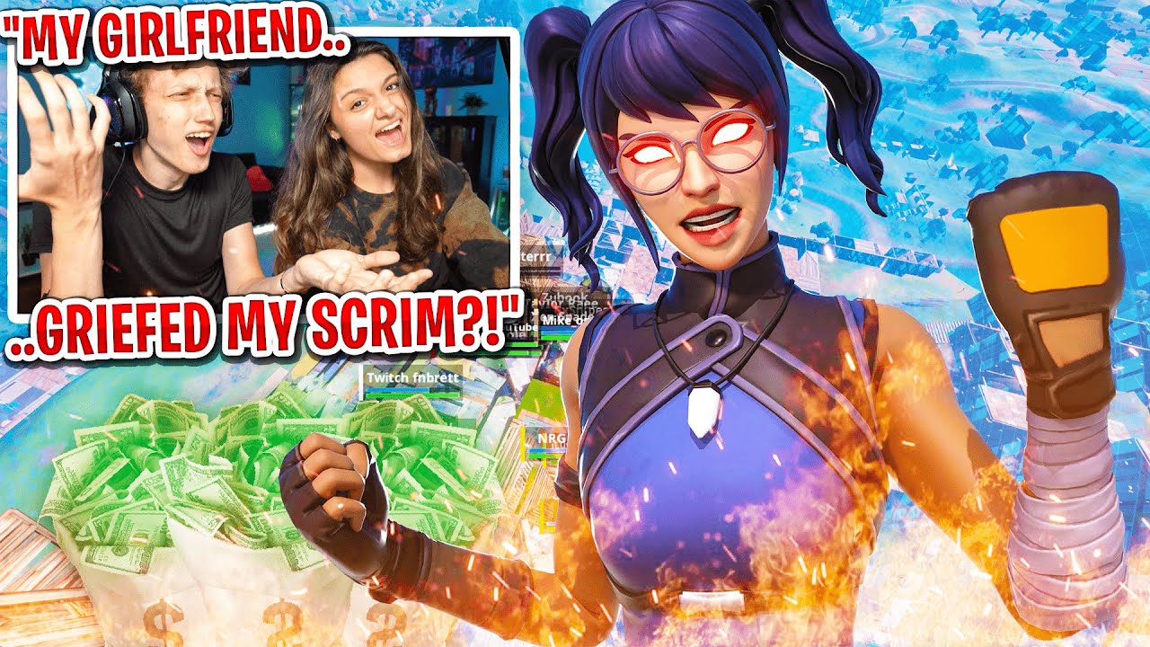 My girlfriend griefed my custom scrims... (I confronted her)
