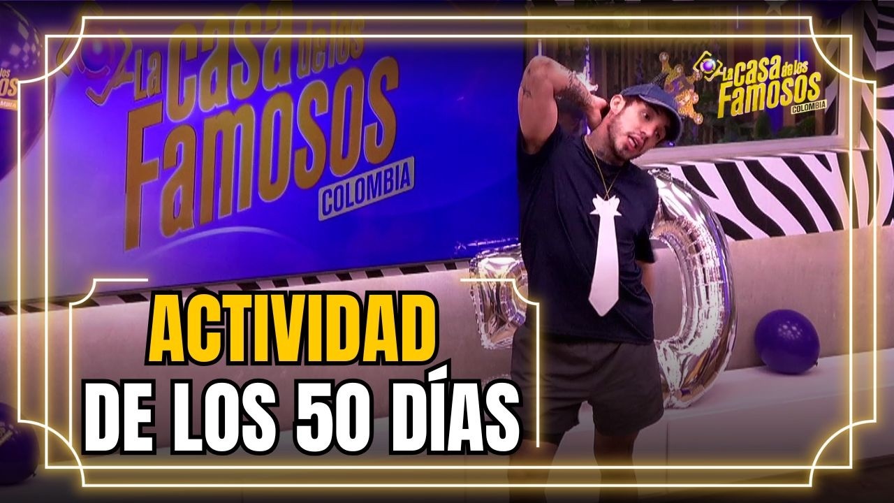 Valentino se incomoda con Alexa en la actividad de los 50 días | La casa de los famosos Colombia2026