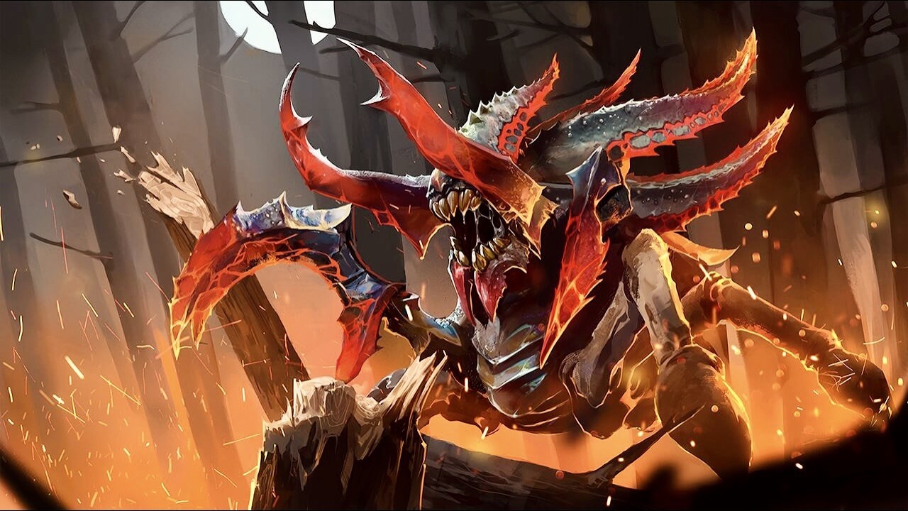 DOTA 2 : RANDOM : NYX From support to be HEROComeback Win