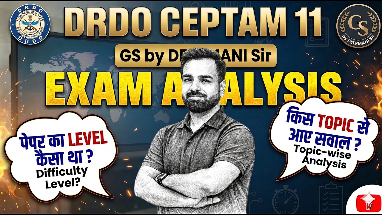 DRDO CEPTAM 11 Exam Analysis: All Shifts | Questions Asked & Level