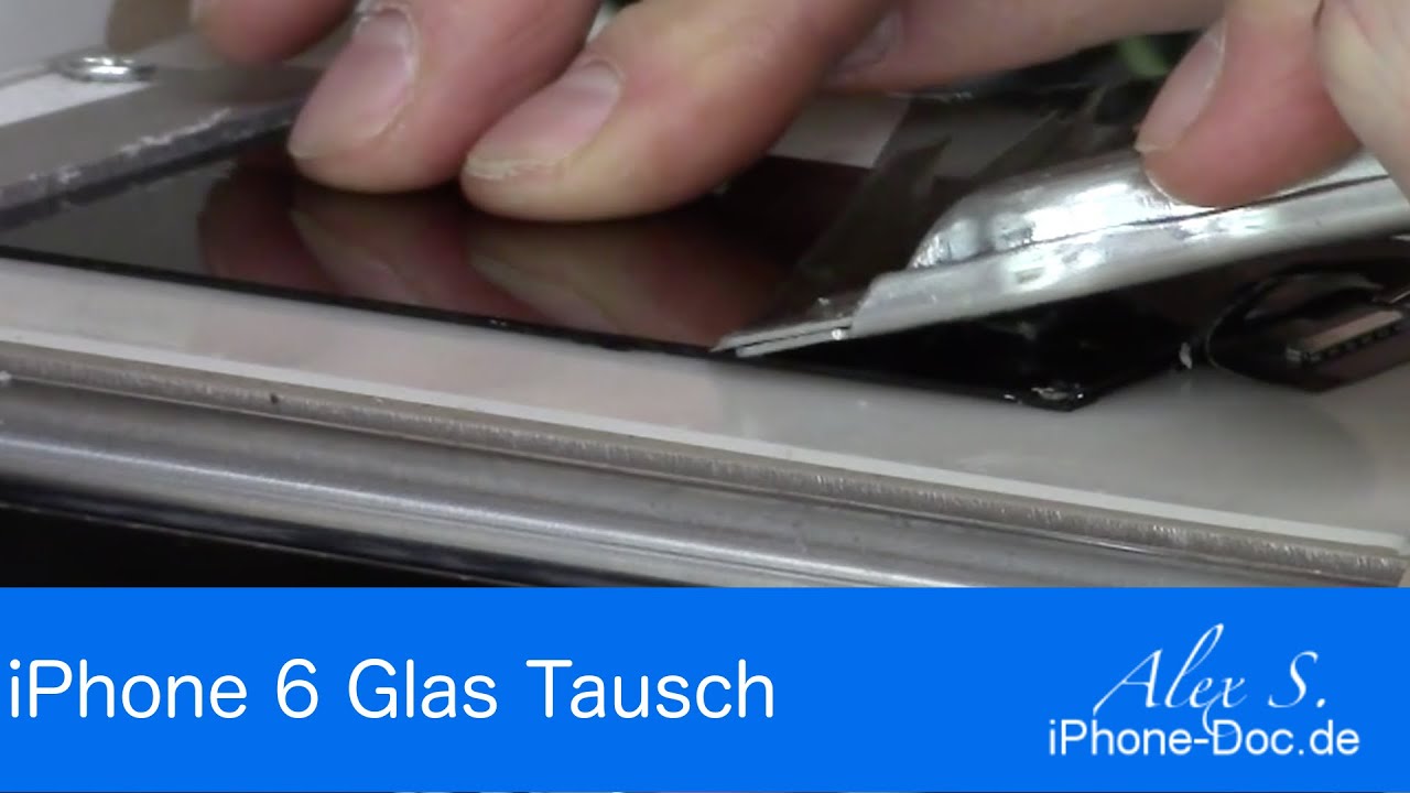 iPhone 6 Glas und Polarizer wechseln tauschen mit OCA nicht Loca - Deutsch