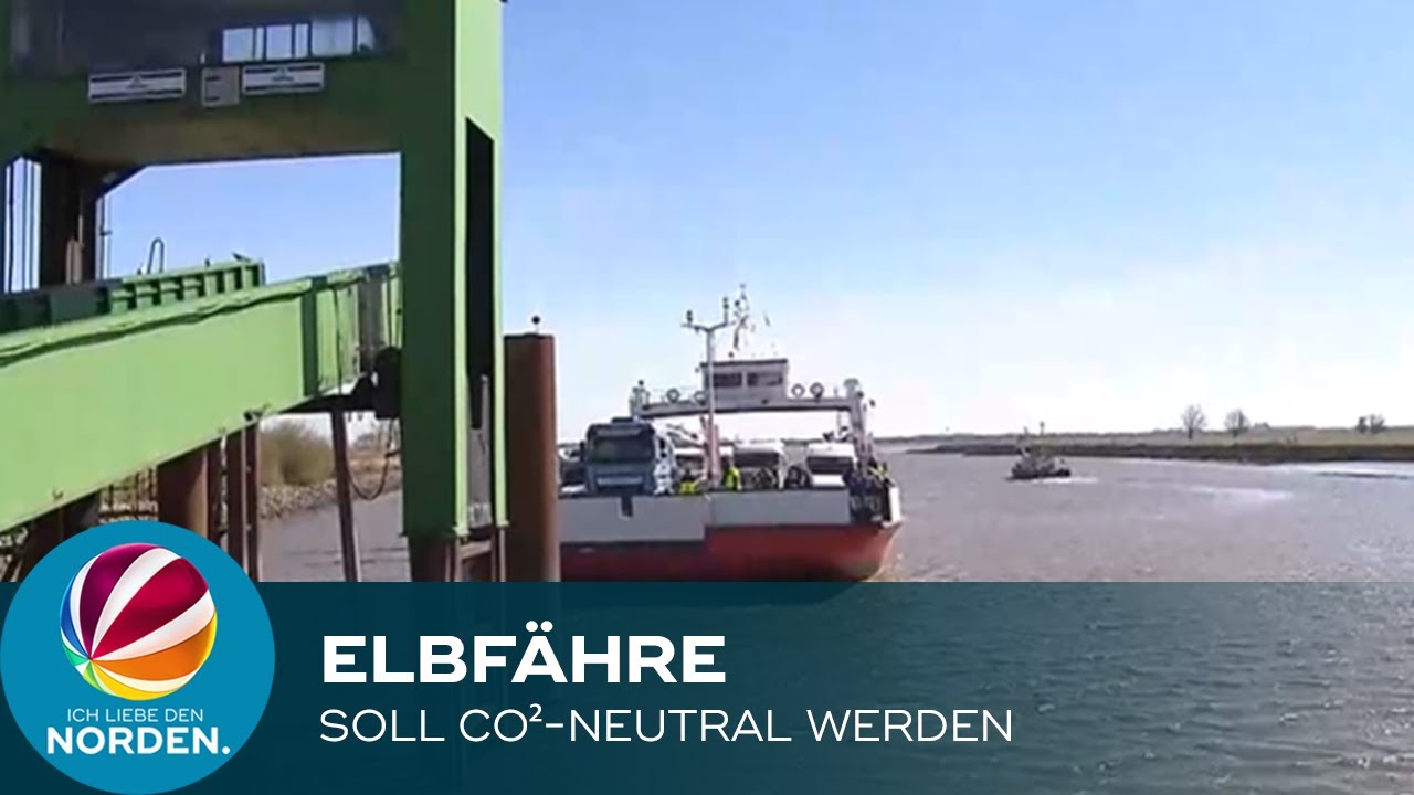 Fähre zwischen Glückstadt und Wischhafen soll CO²-neutral werden
