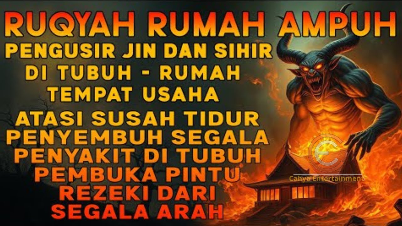 RUQYAH RUMAH PENGUSIR JIN, SETAN & SIHIR DI RUMAH & TUBUH, PENENANG HATI & FIKIRAN | ISMAIL AL QADI