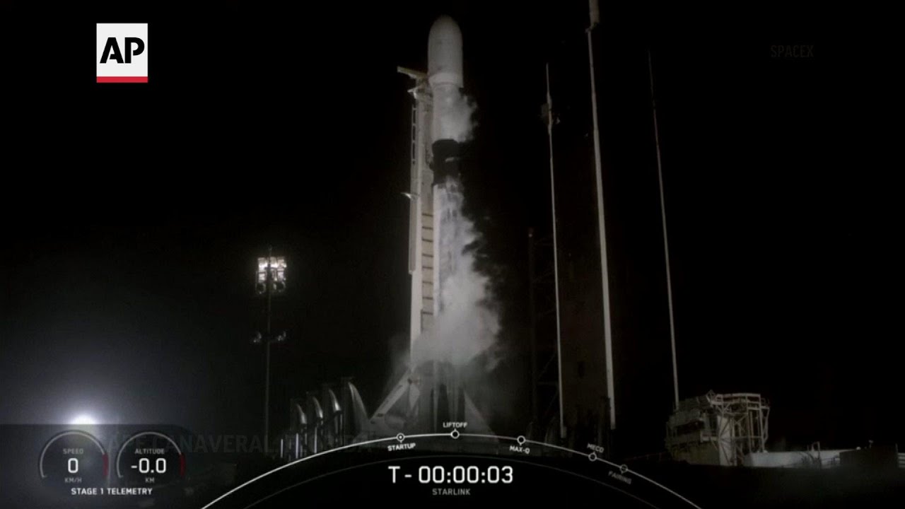 SpaceX rocket launches more Starlink satellites
