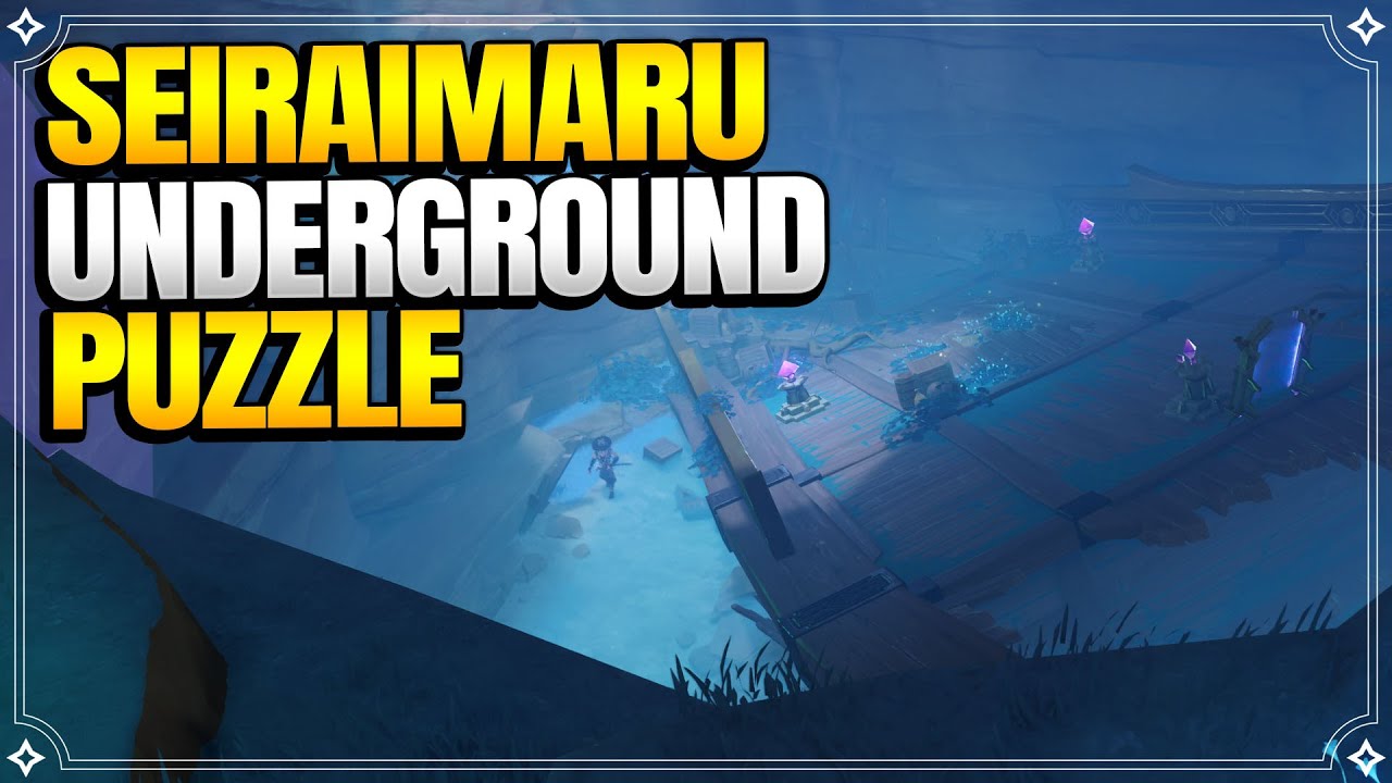 Seiraimaru Underground Puzzle | World Quests and Puzzles |【Genshin Impact】