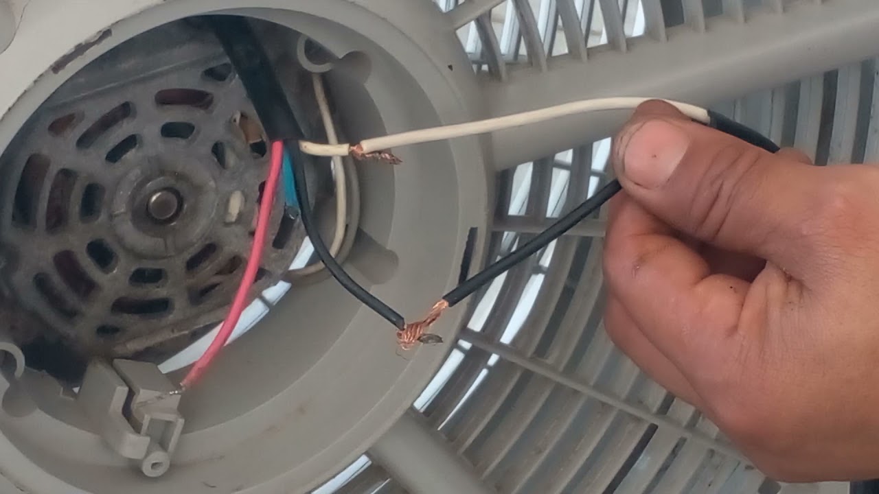 como conectar los cables de ventilador man directo si no tienes la perilla y por que jira al reves