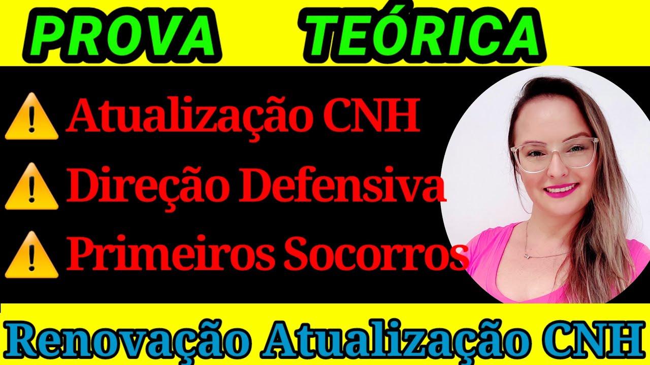 Renovação Atualização CNH #direcao #primeiros #detran  #renovação #teorico #atualização #cnh #prova