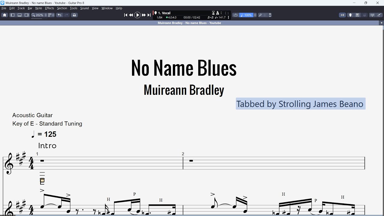 Muireann Bradley  -  No Name Blues
