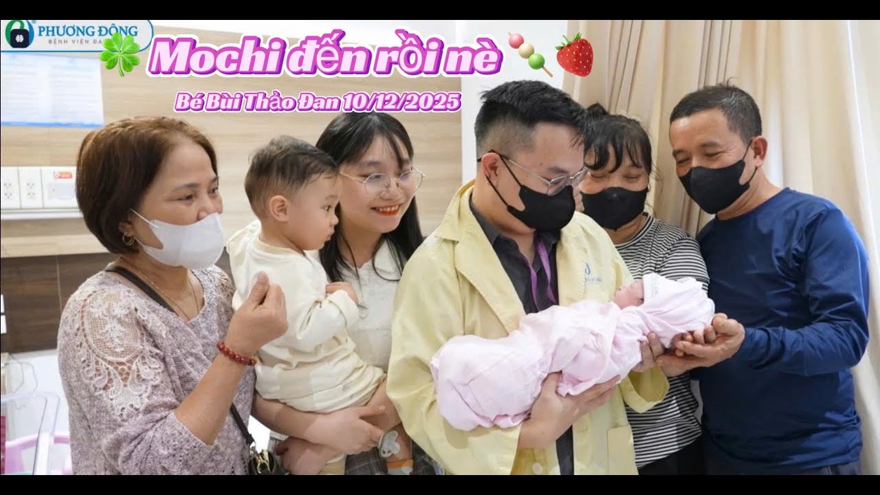 Xin chào thế giới! Con là MOCHI 🍡🍓 | Bùi Thảo Đan