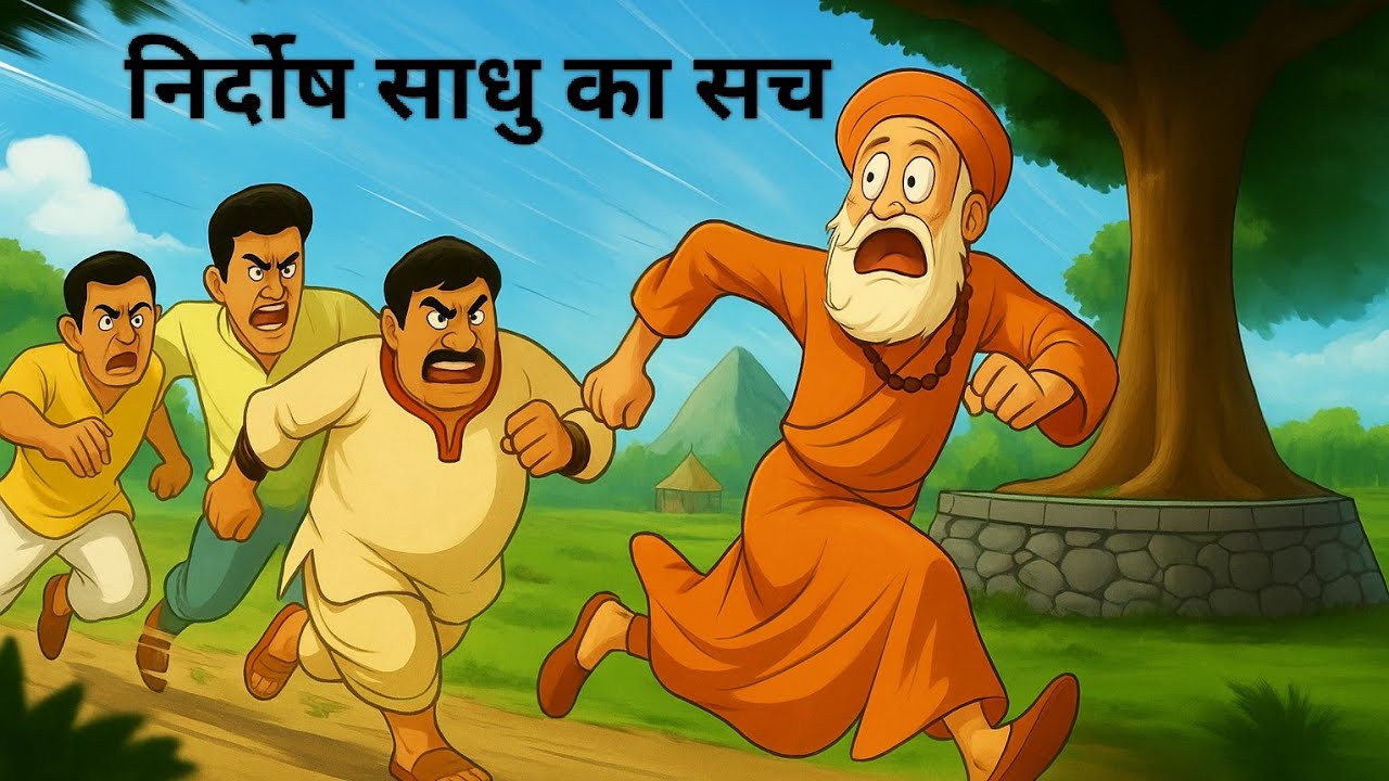निर्दोष साधु का सच | Nirdosh sadhu ka sach | Hindi kahaniyan| Cartoon story 